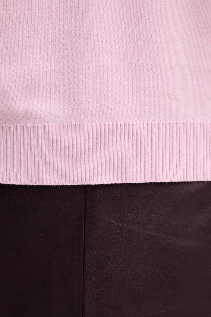 United Colors of Benetton sweter damski bawełniany 1C19D403N różowy