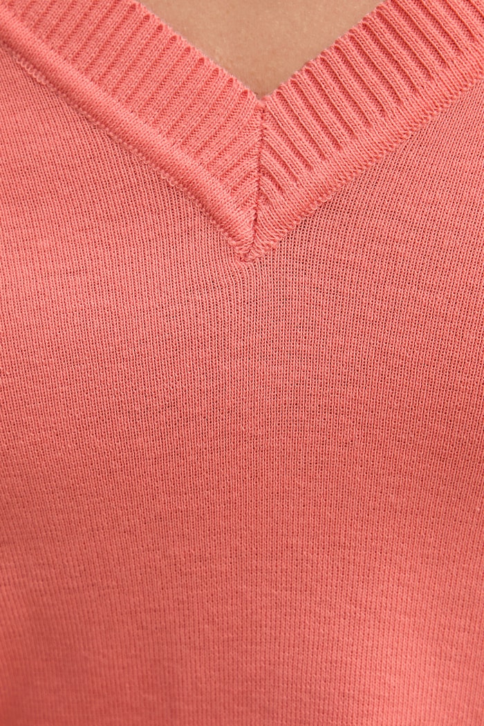 United Colors of Benetton női pamut pulóver 1C19D403N narancssárga