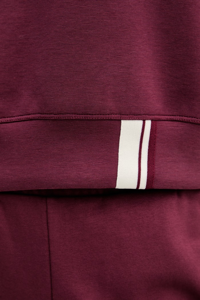 United Colors of Benetton hanorac pentru femei 35B1D201G burgundia