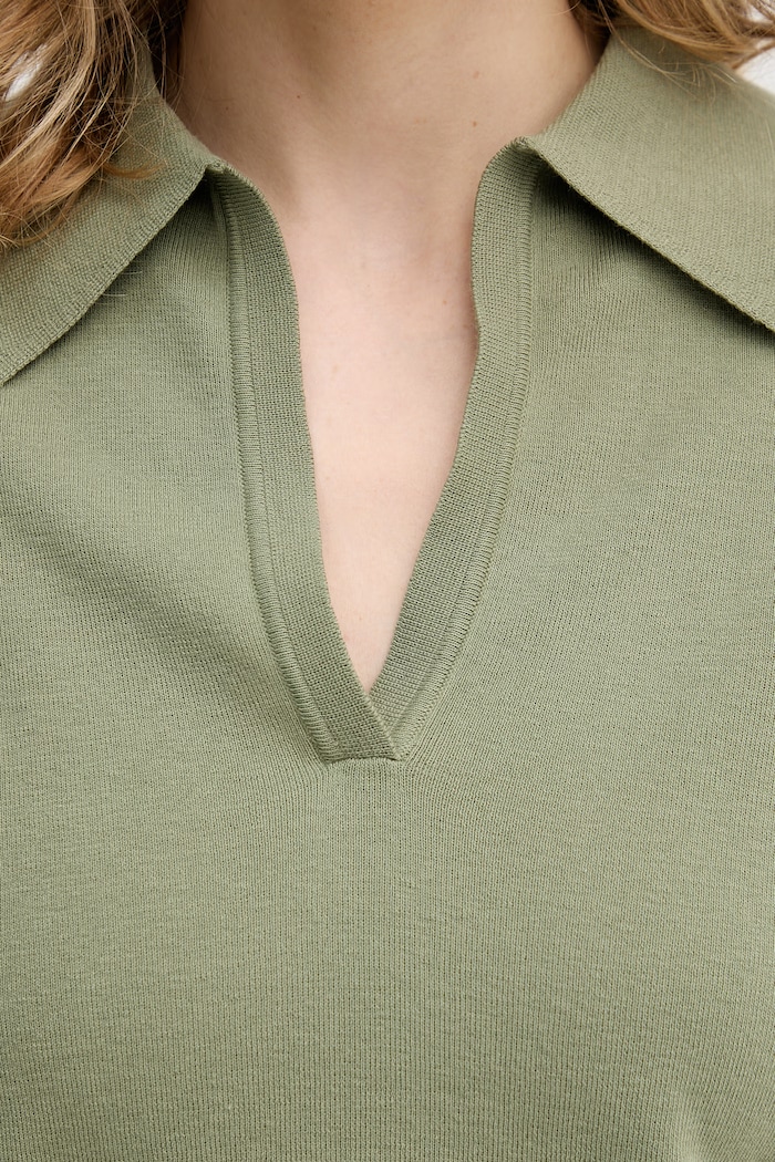 United Colors of Benetton pulover pentru femei, din bumbac 1C19D301I verde