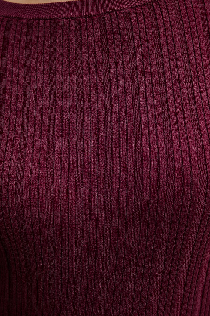 United Colors of Benetton sveter dámsky burgundské 1WZND10G9