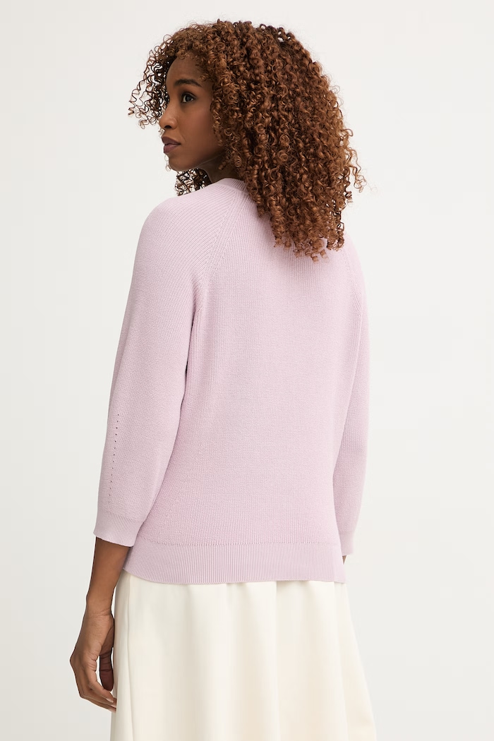 Odzież United Colors of Benetton sweter damski bawełniany 10IRD10GQ różowy