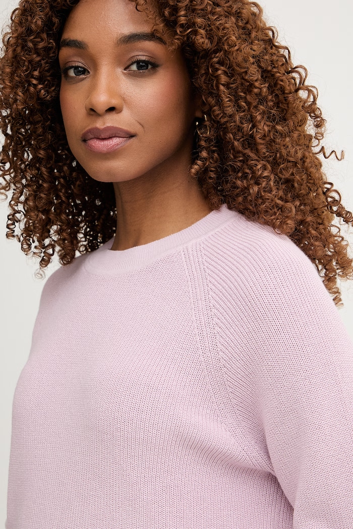 United Colors of Benetton sweter damski bawełniany różowy 10IRD10GQ