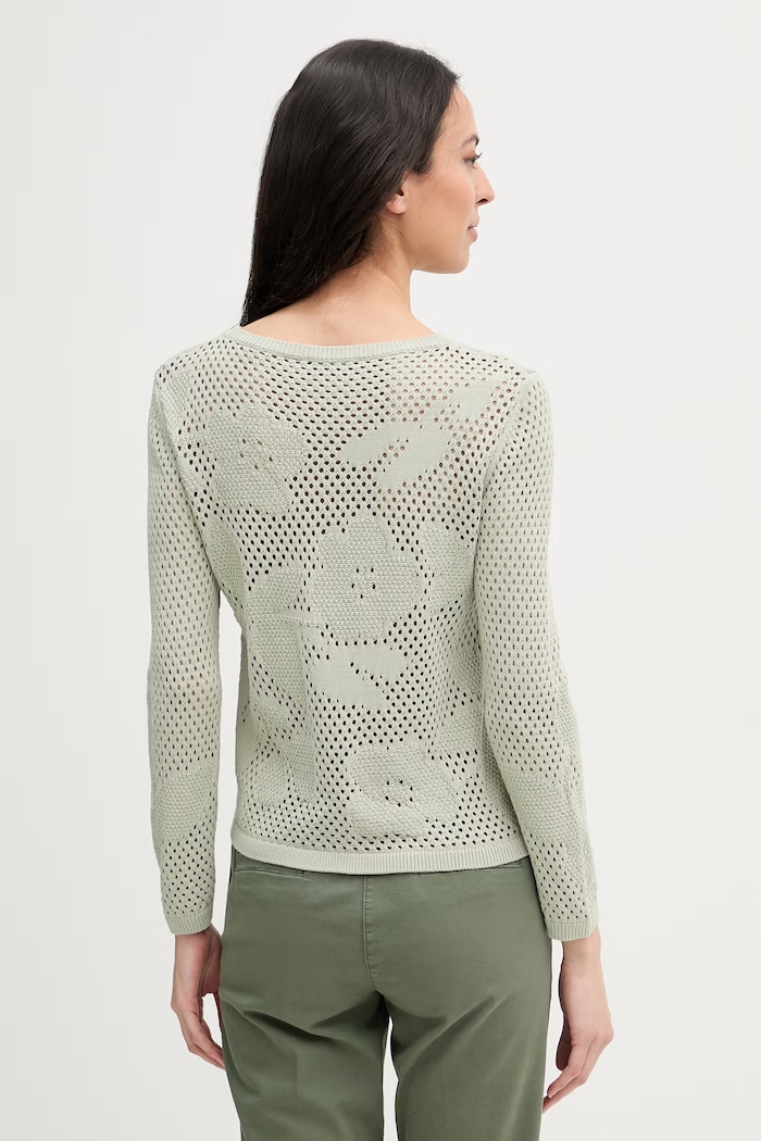 Odzież United Colors of Benetton sweter damski bawełniany 16EVD10GP zielony