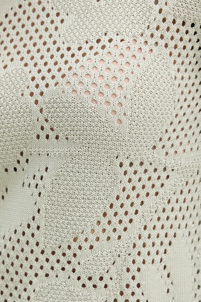 United Colors of Benetton sweter damski bawełniany 16EVD10GP zielony