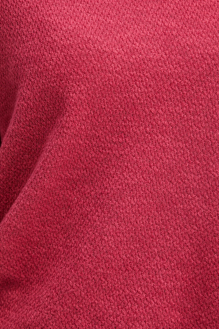 United Colors of Benetton sveter s krátkym rukávom dámsky s ľanom 1DC3D10GU červená