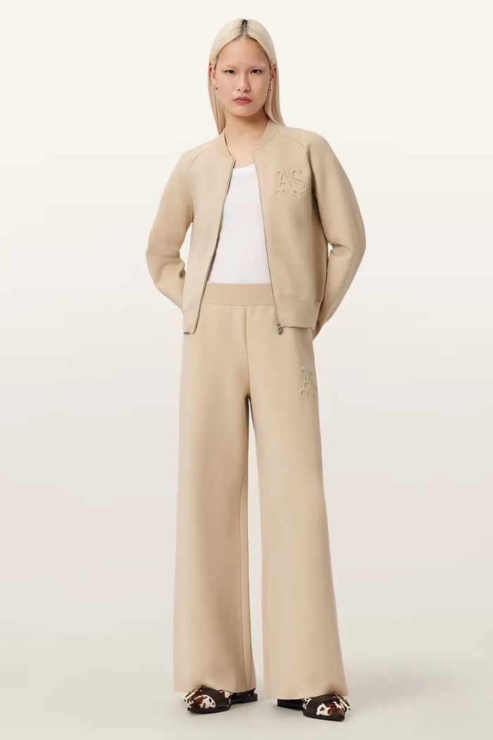 Îmbrăcăminte AllSaints cardigan SONNY W005KD bej