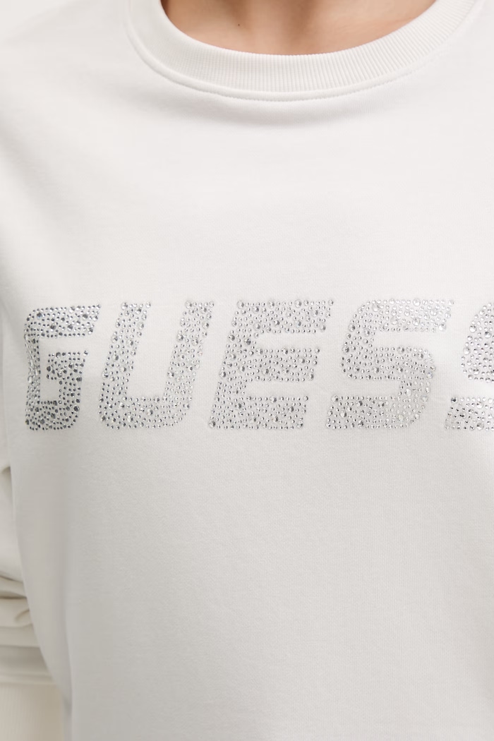 Guess dámska mikina SILVY V6GQ13.K3091 biela
