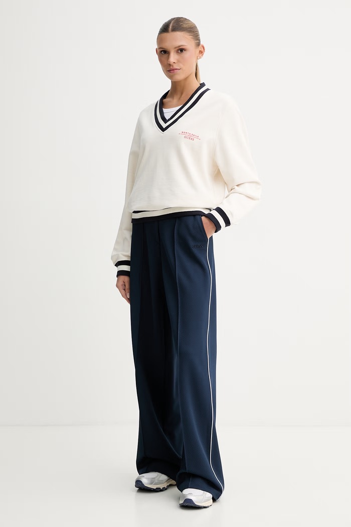 Guess Μπλούζα Γυναικεία X NORTH SAILS W6GQ11.K3480 μπεζ SS26