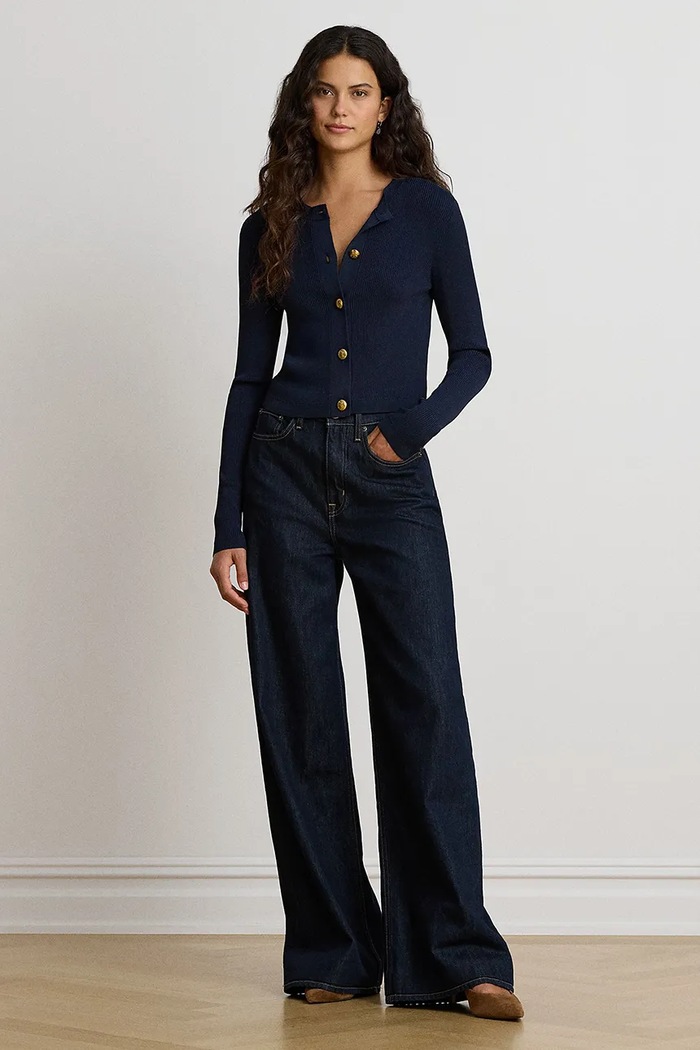 Odzież Lauren Ralph Lauren 200P08765 granatowy