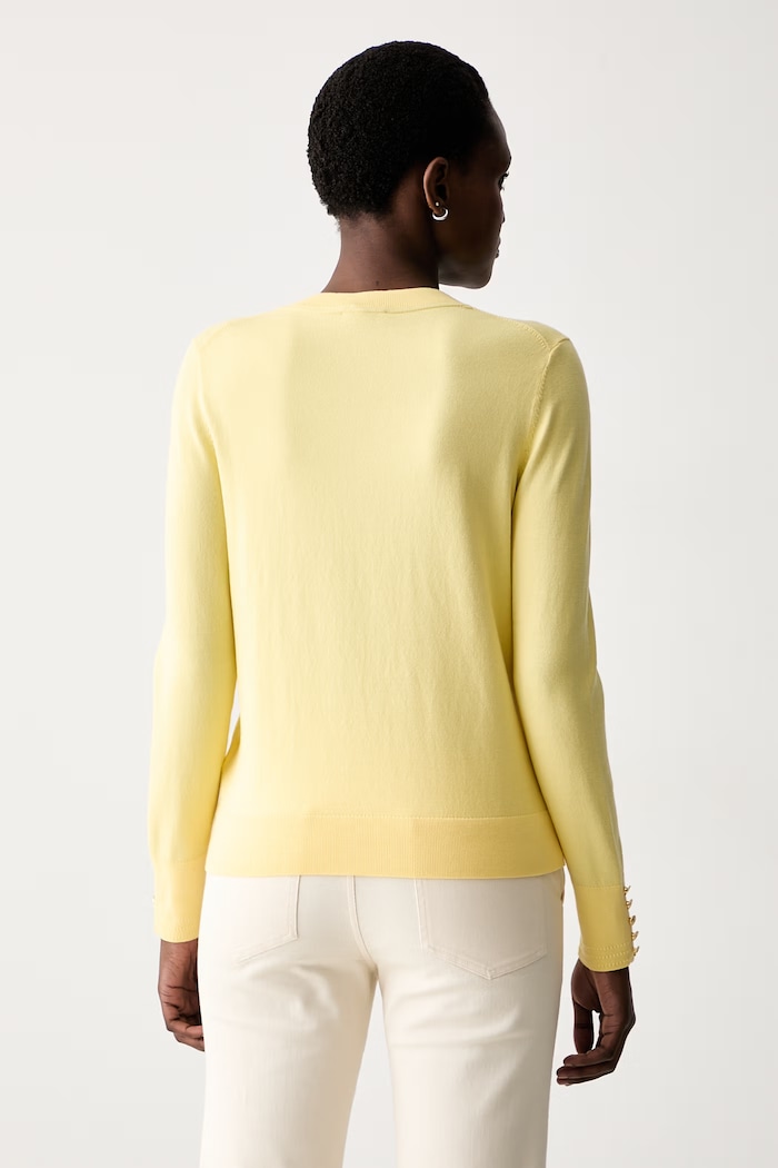 Odzież Tommy Hilfiger sweter damski z bawełną WW0WW40098. żółty