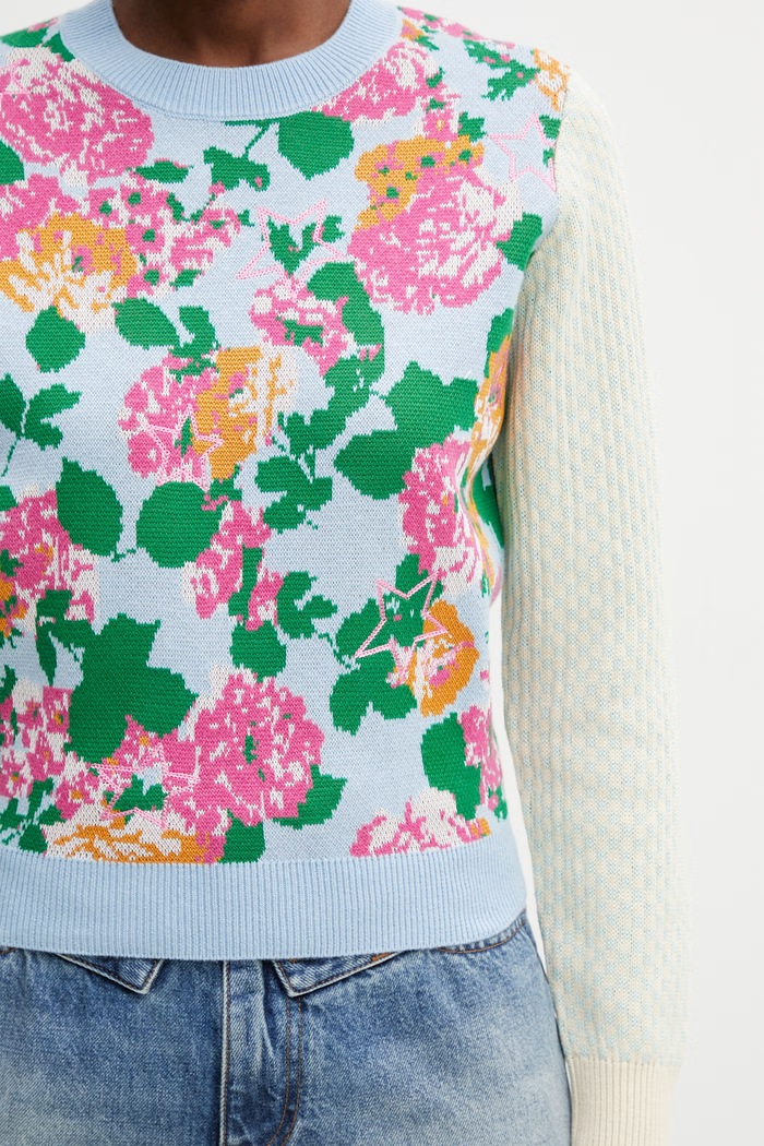 Kenzo Jumper светр з вовною жіночий блакитний FG52PU7453DY