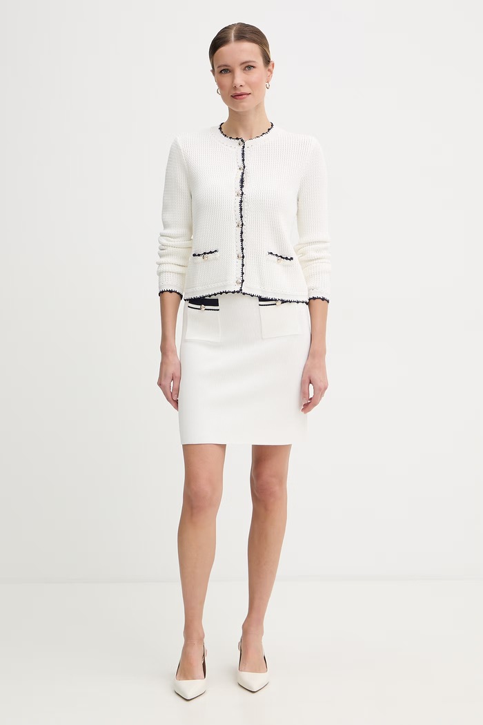 Joop! cardigan pentru femei, cu vâscoză 30102148 bej SS26