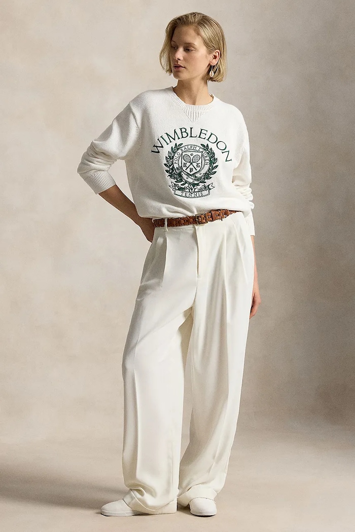 Odzież Polo Ralph Lauren sweter damski bawełniany 211B15807 beżowy