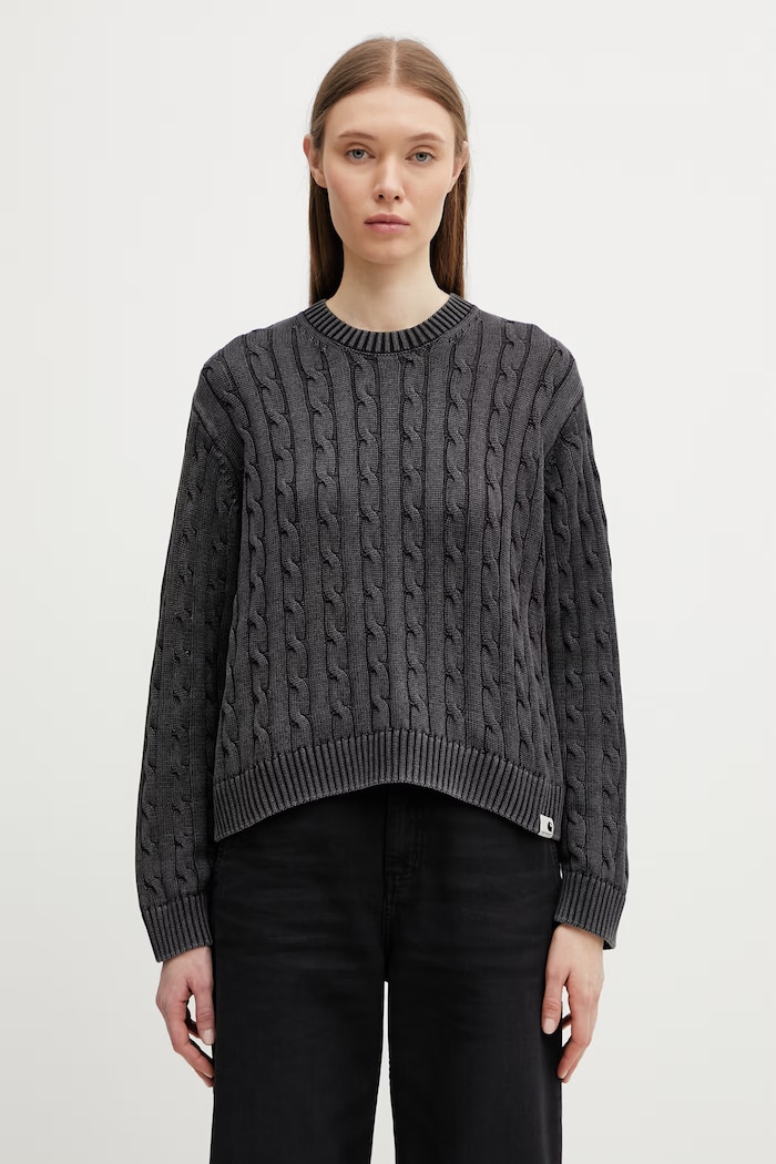 Carhartt WIP W' Carter Sweater cotton Women's black I036394.89GD