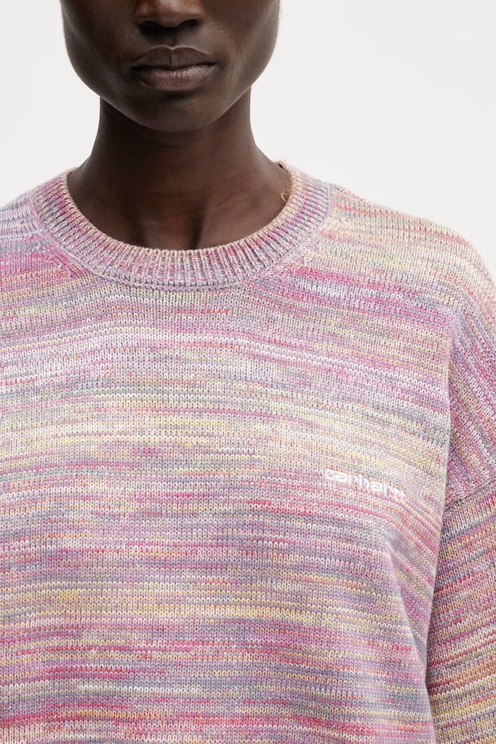 Carhartt WIP W' Keenan Sweater sweter bawełniany damski fioletowy I036172.3P0XX