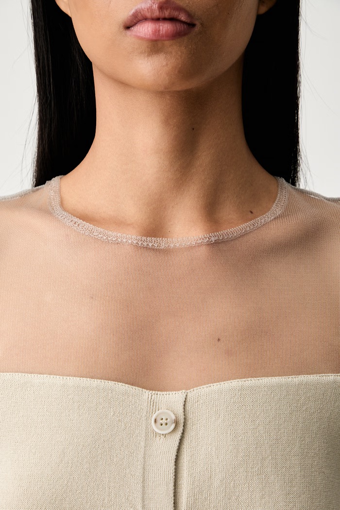 MM6 Maison Margiela sweter damski z bawełną S62HP0043.M13273