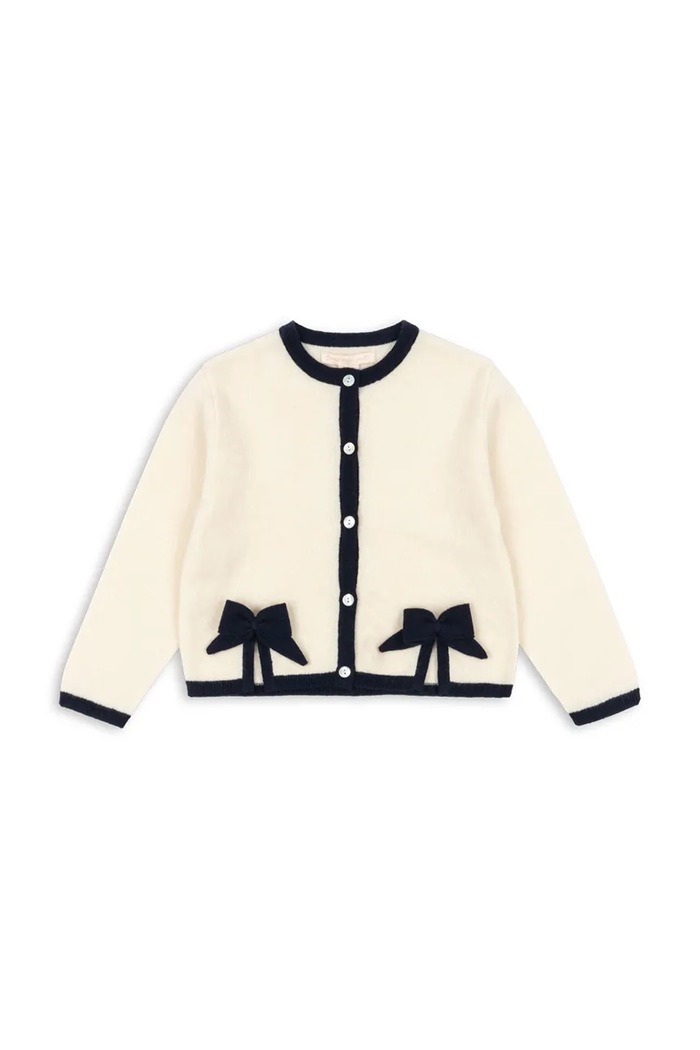 Konges Sløjd kardigan wełniany dziecięcy ALETTE CARDIGAN KS104379.PreSpring beżowy SS26