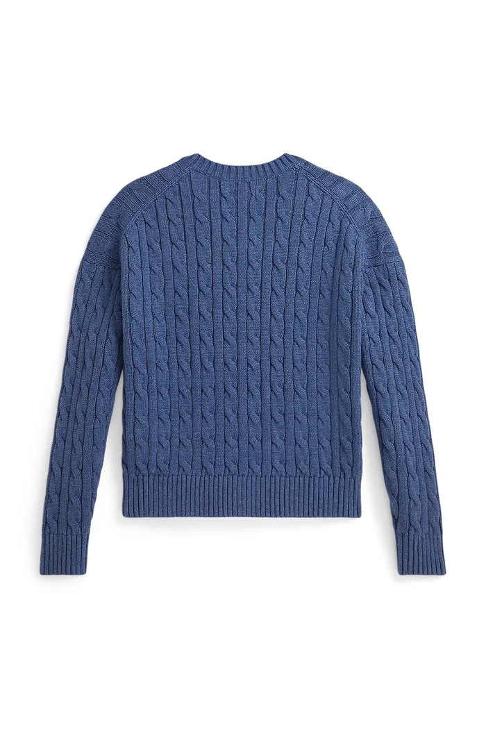 Detský bavlnený sveter Polo Ralph Lauren 313A11238002 modrá SS26