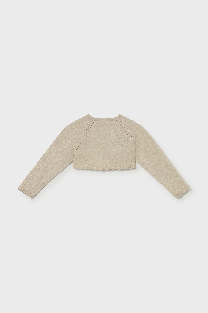 Mayoral cardigan copii 306.4D.Baby.PPY2 bej SS26