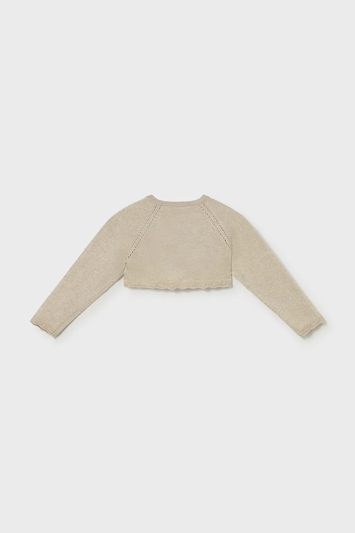 Mayoral cardigan copii 306.4D.Baby.PPY2 bej SS26