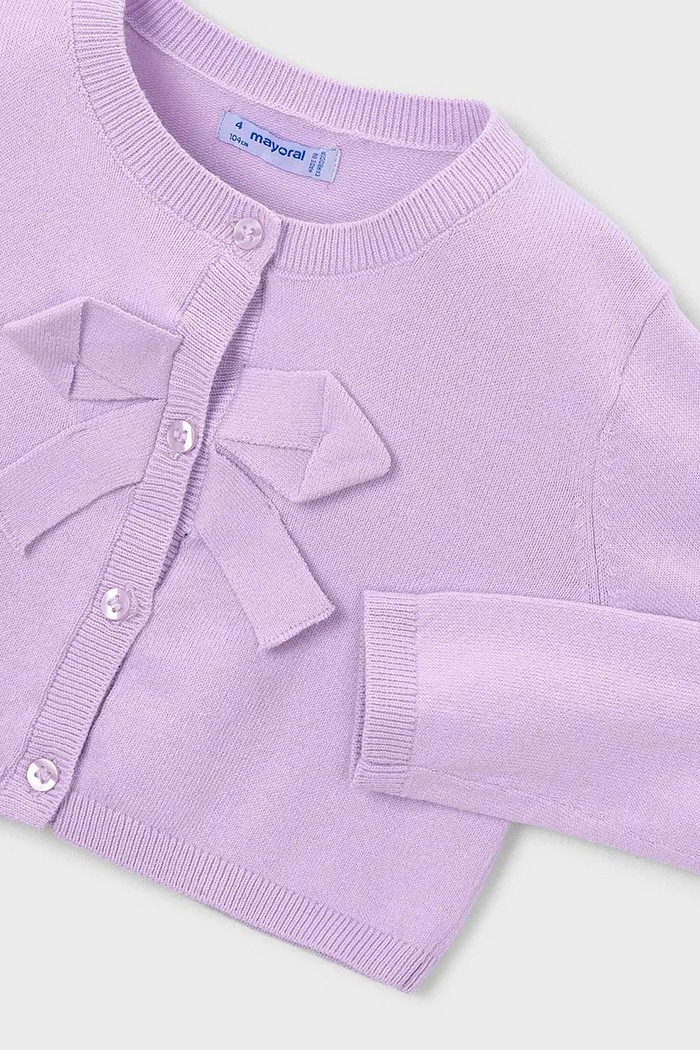 BIMBA Mayoral cardigan per bambini 321.6D.Mini.PPY2 violetto