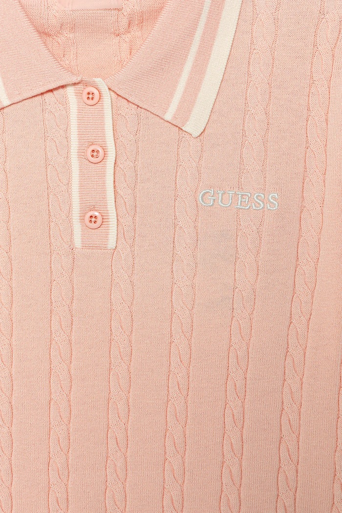 Fete Guess pulover copii J6RR15.Z4652.PPY2 roz