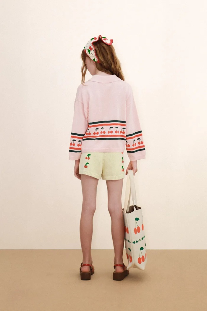 Dětský bavlněný svetr Tinycottons CHERRIES SWEATER SS26.409