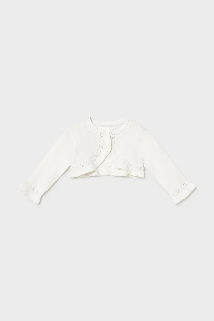 Mayoral Newborn cardigan bebe uni bej 318.2L.Newborn.PPY2
