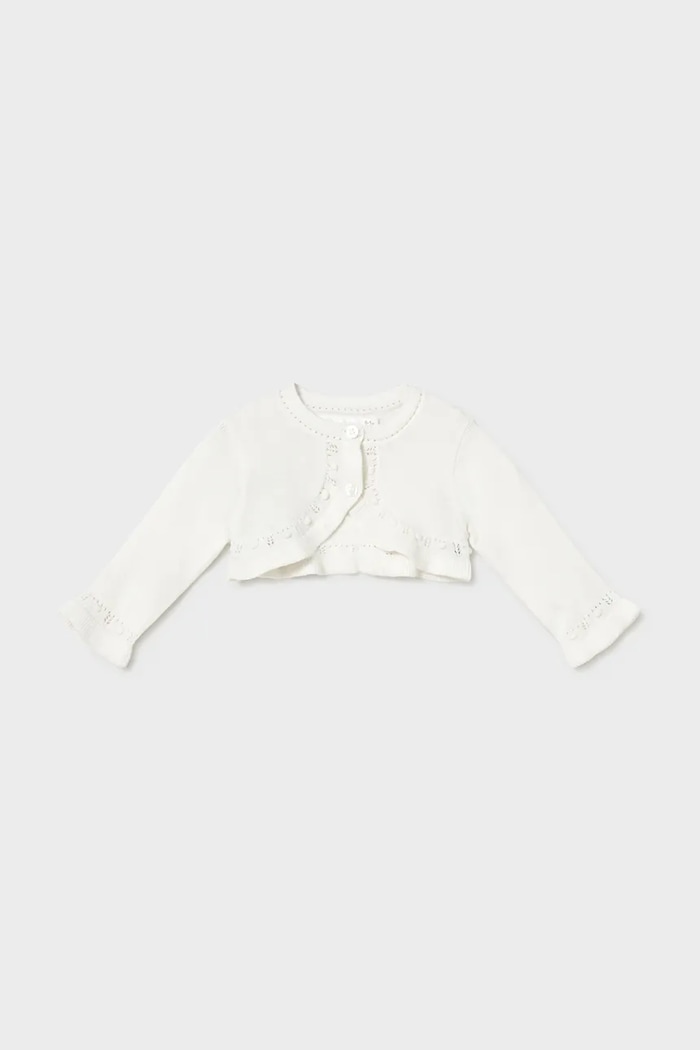 Mayoral Newborn cardigan bebe uni bej 318.2L.Newborn.PPY2