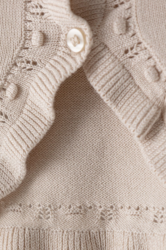 Deklice Mayoral Newborn kardigan za dojenčke z viskozo 318.2L.Newborn.PPY2 bež