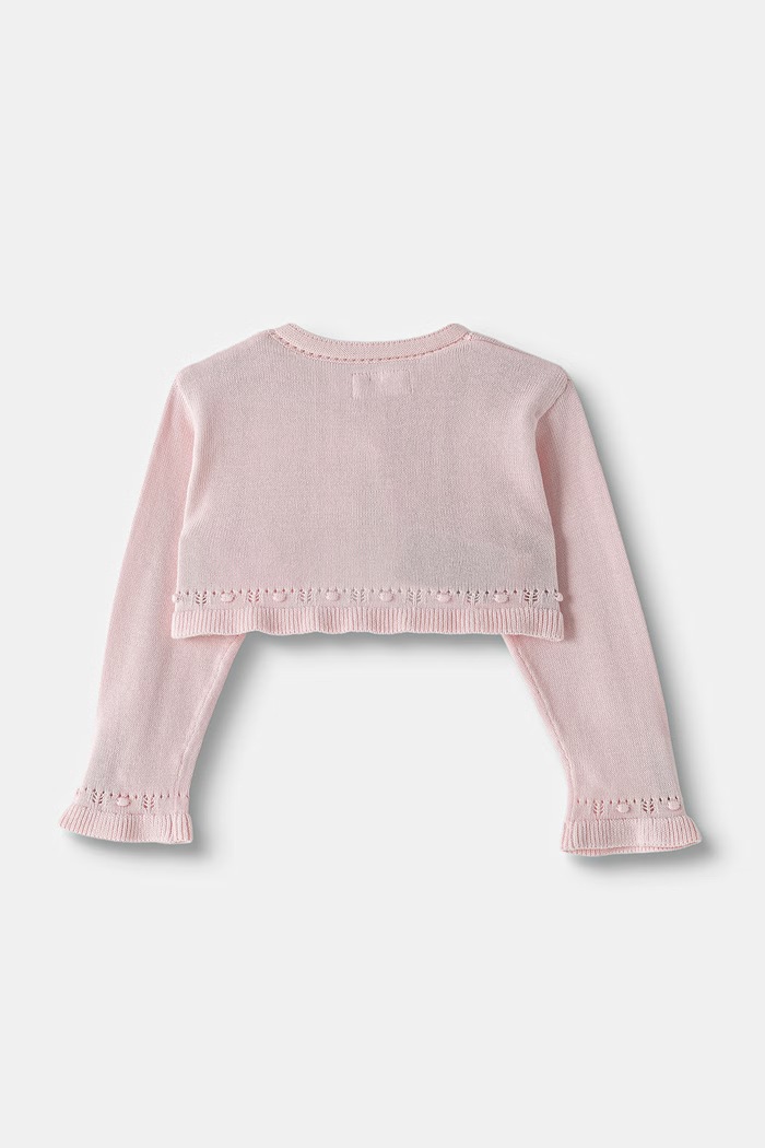 Παιδικό κάρδιγκαν Mayoral Newborn 318.2L.Newborn.PPY2 ροζ SS26