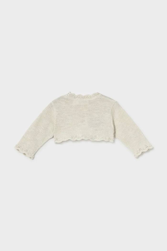 Mayoral Newborn cardigan bebe 1301.2M.Newborn.PPY2 bej SS26