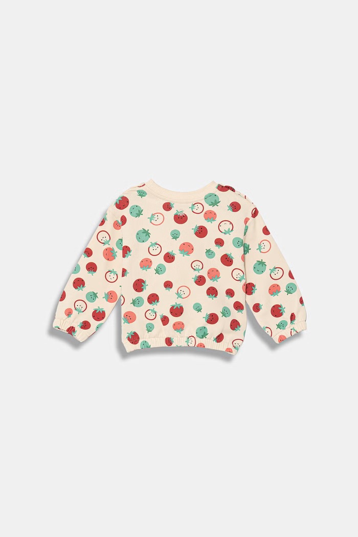 United Colors of Benetton detská bavlnená mikina 3WOQG10M6.P.Stagionale béžová SS26