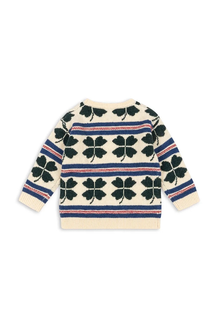 Detský vlnený sveter Konges Sløjd BILLI SWEATER KS104234.PreSpring béžová SS26