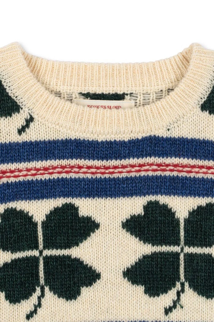 Detský vlnený sveter Konges Sløjd BILLI SWEATER béžová KS104234.PreSpring