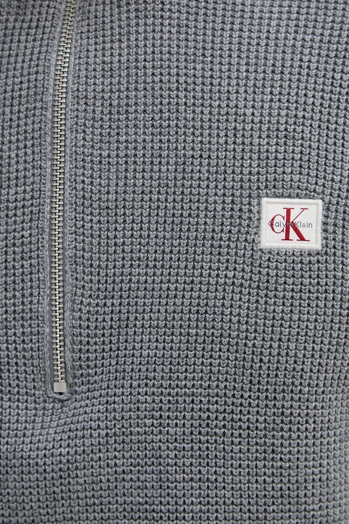 Bavlněný svetr Calvin Klein Jeans LV04RE308G šedá