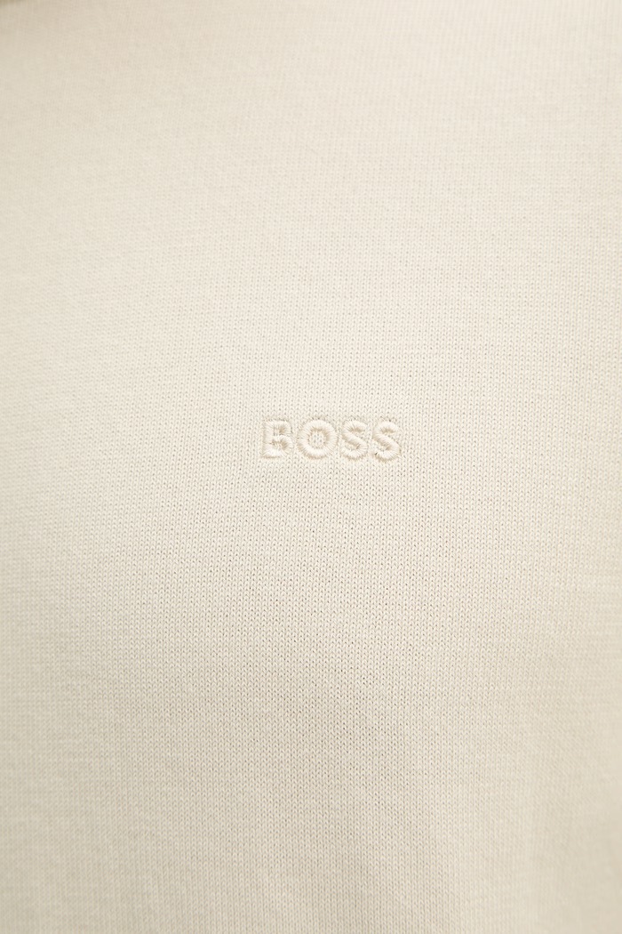 BOSS pulover pentru bărbați din bumbac Upacas-L 50556344 bej
