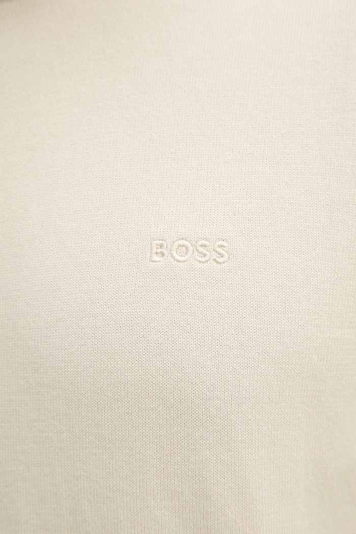 BOSS pulover pentru bărbați din bumbac Upacas-L 50556344 bej