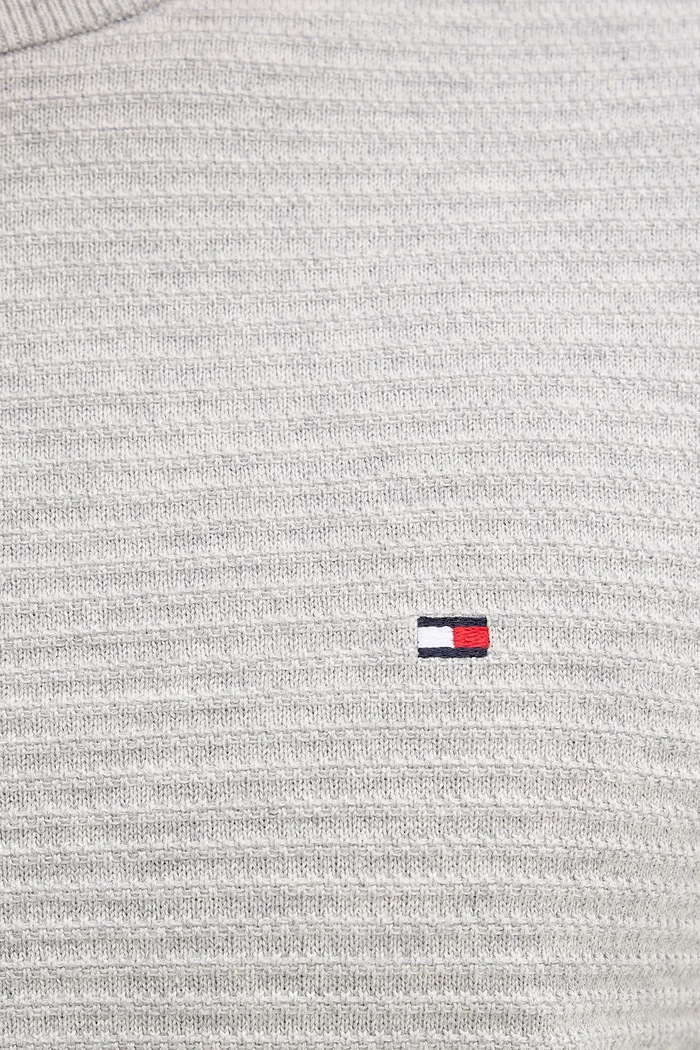 Bavlněný svetr Tommy Hilfiger MW0MW41643 šedá