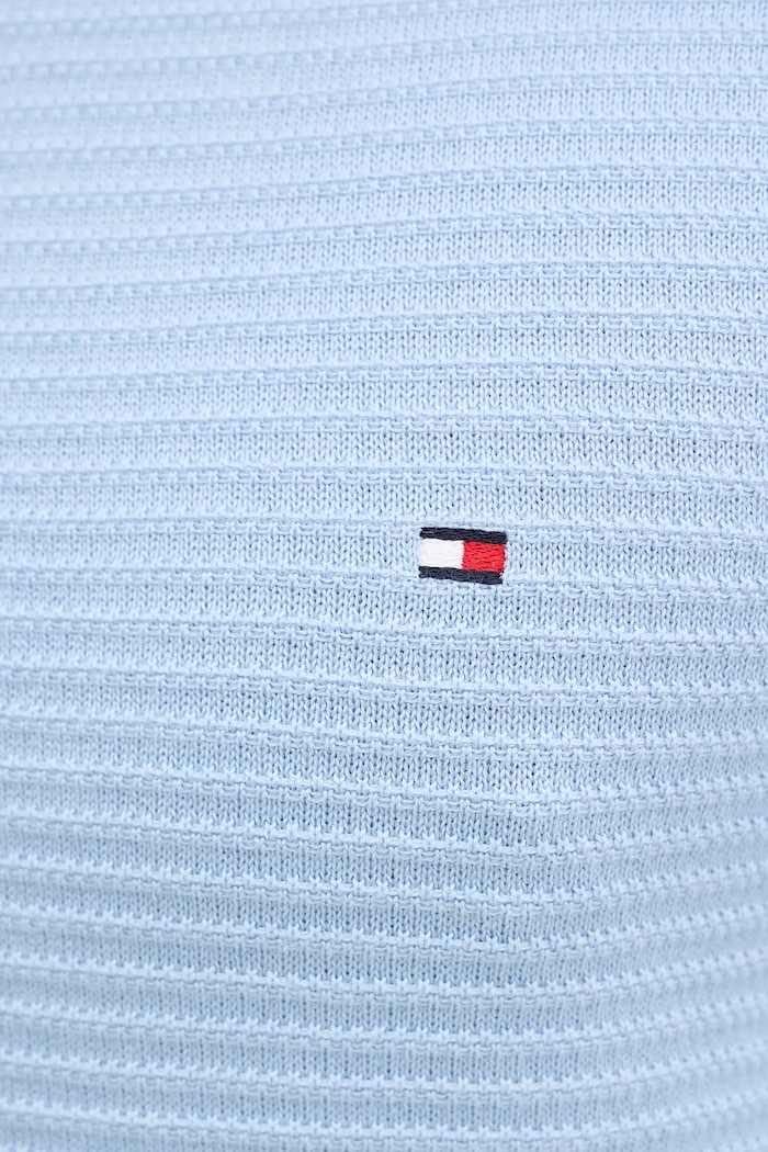 Bavlněný svetr Tommy Hilfiger MW0MW41643 modrá