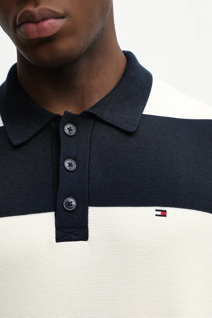 Tommy Hilfiger pulóver MW0MW41651 sötétkék