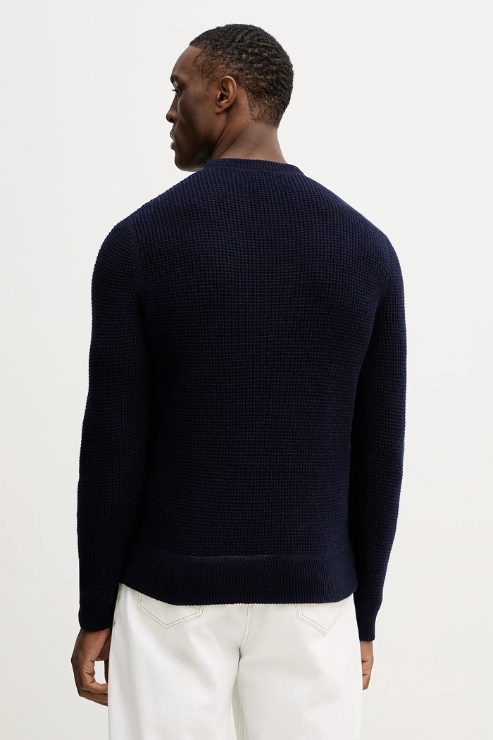 Ρούχα Πουλόβερ με προσθήκη μαλλιού Polo Ralph Lauren 710P04307 σκούρο μπλε