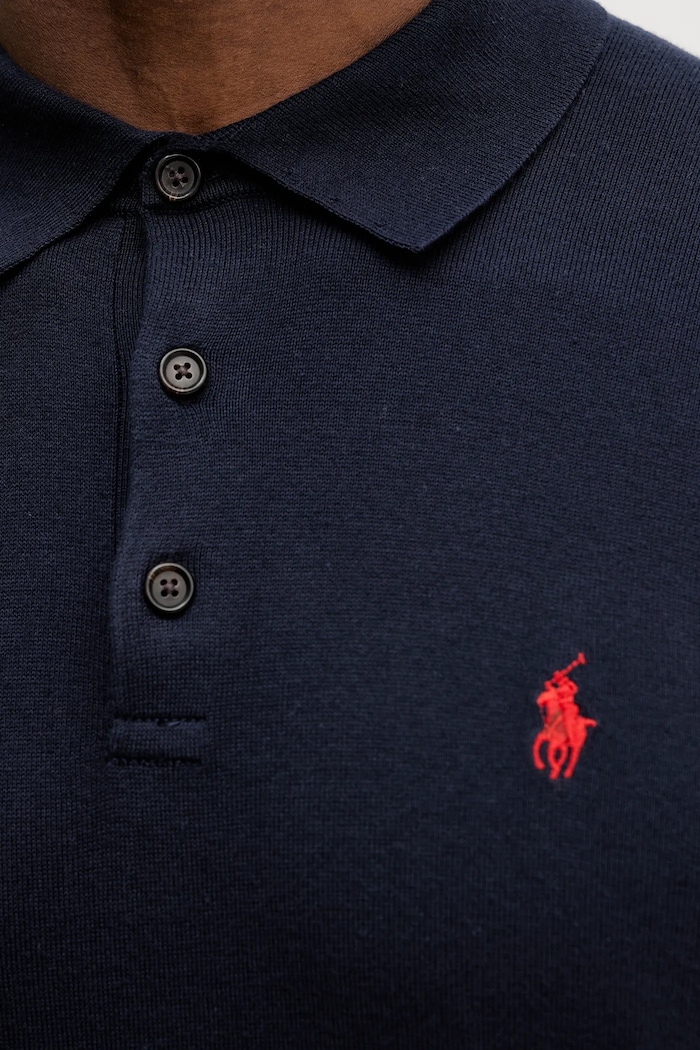 Polo Ralph Lauren pulover de bumbac 710P04446 bleumarin