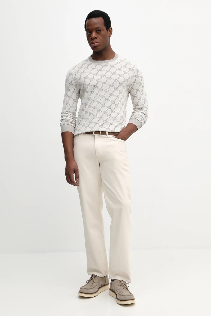 Joop! pulover 30102137 bej SS26