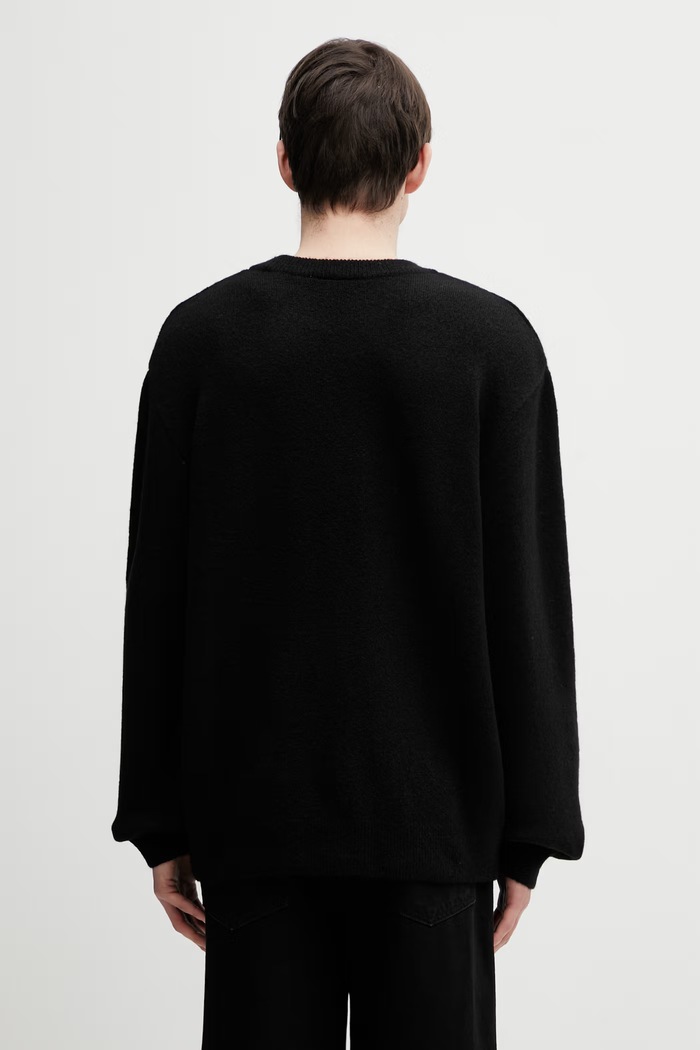 Odzież Carhartt WIP sweter z domieszką wełny Commuting Sweater I036057.89XX czarny