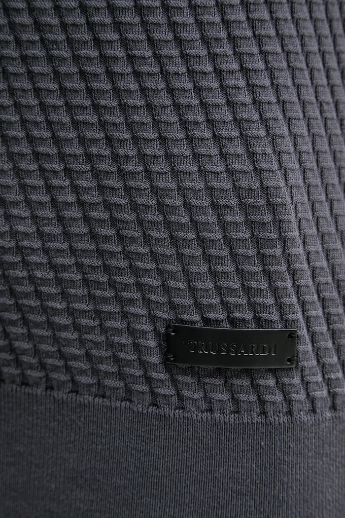 Trussardi sweter męski bawełniany M0718000076N szary