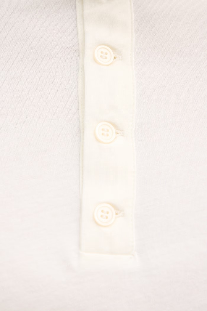 Sisley polo tričko pánske bavlnené 3XDTS1053 béžová
