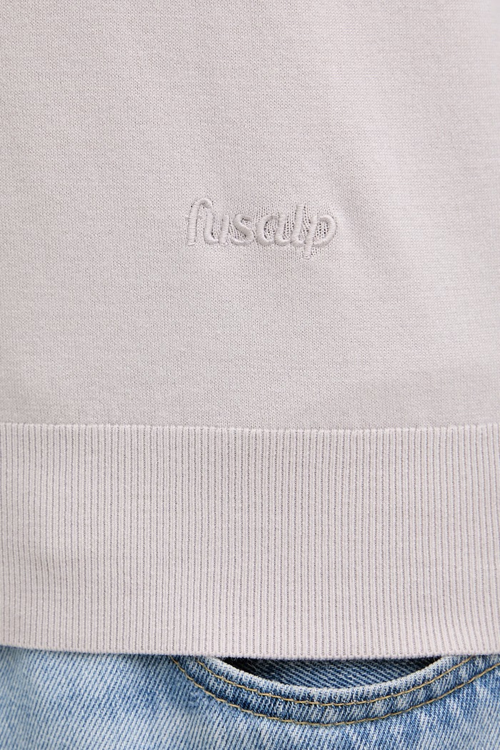 Fusalp pulover pentru bărbați, cu lână ASHTTON H2117 bej