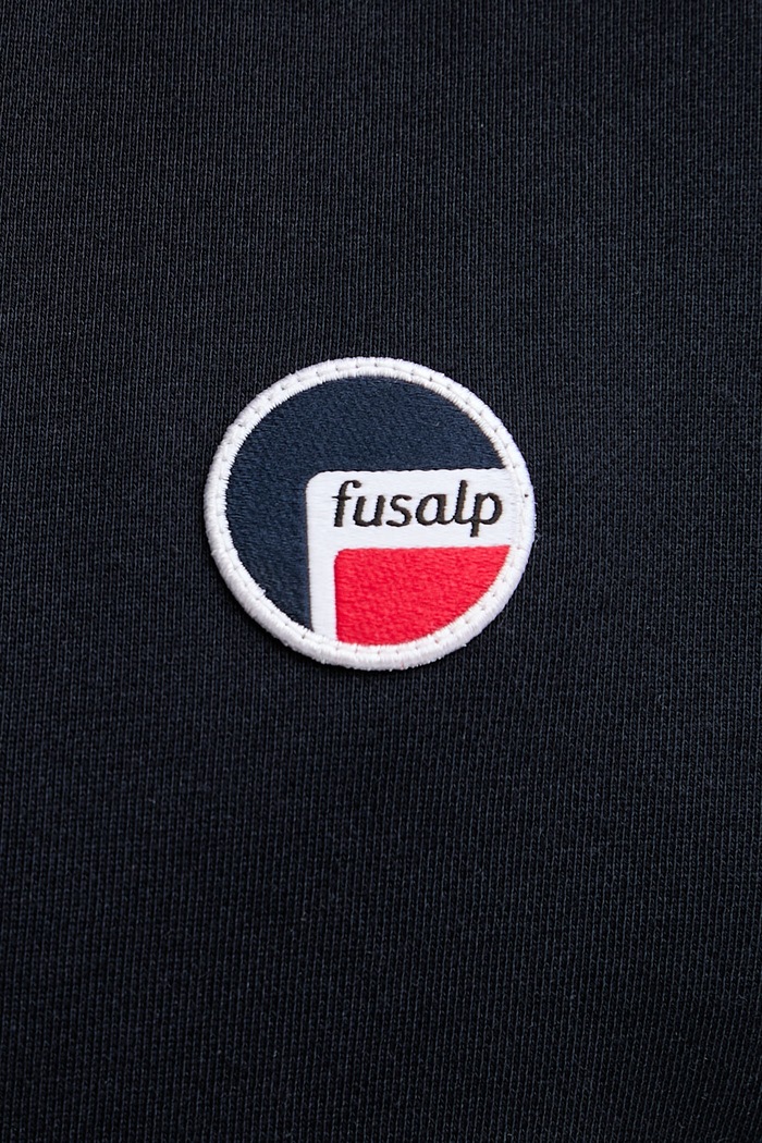 Fusalp mikina pánska bavlnená PAOLICO J2127 tmavomodrá